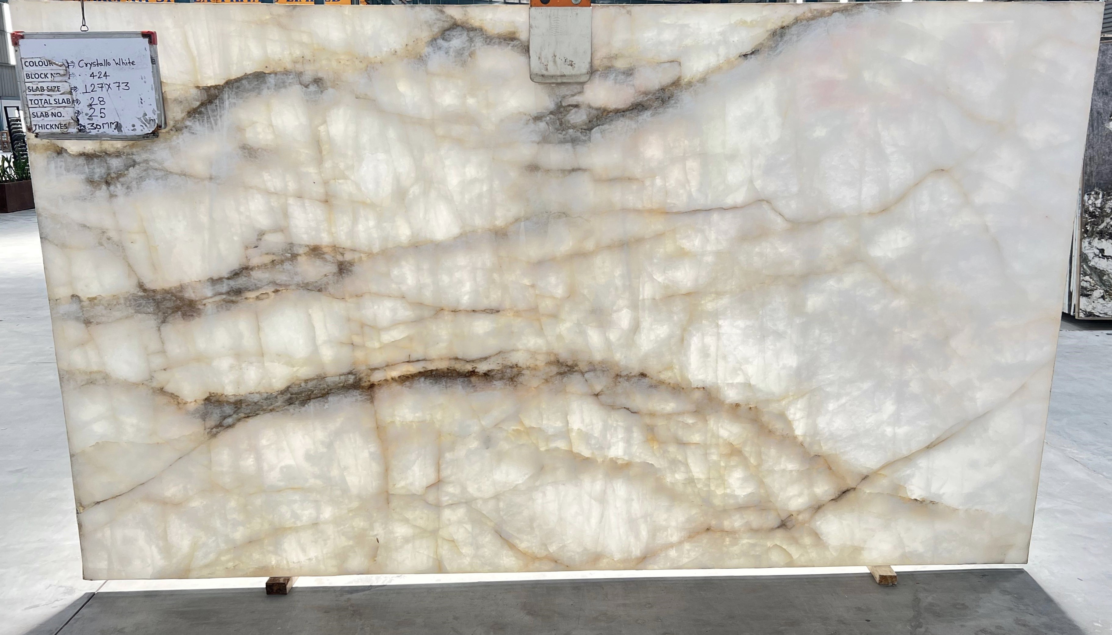 Crystallo White Leather Quartzite 3CM